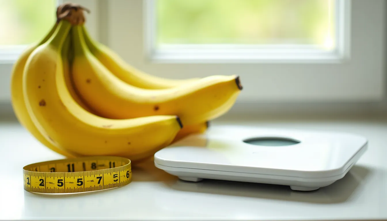 Banane et régime : comment ce fruit tropical aide vraiment à perdre du poids