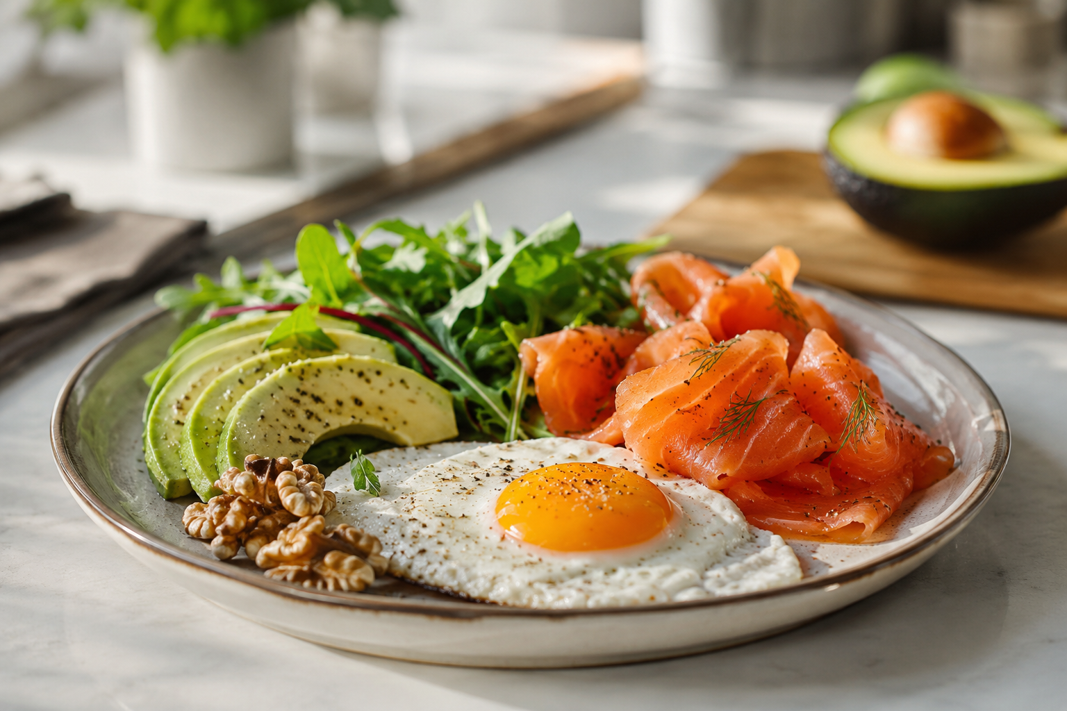 Menu keto type : une journée complète sans prise de tête